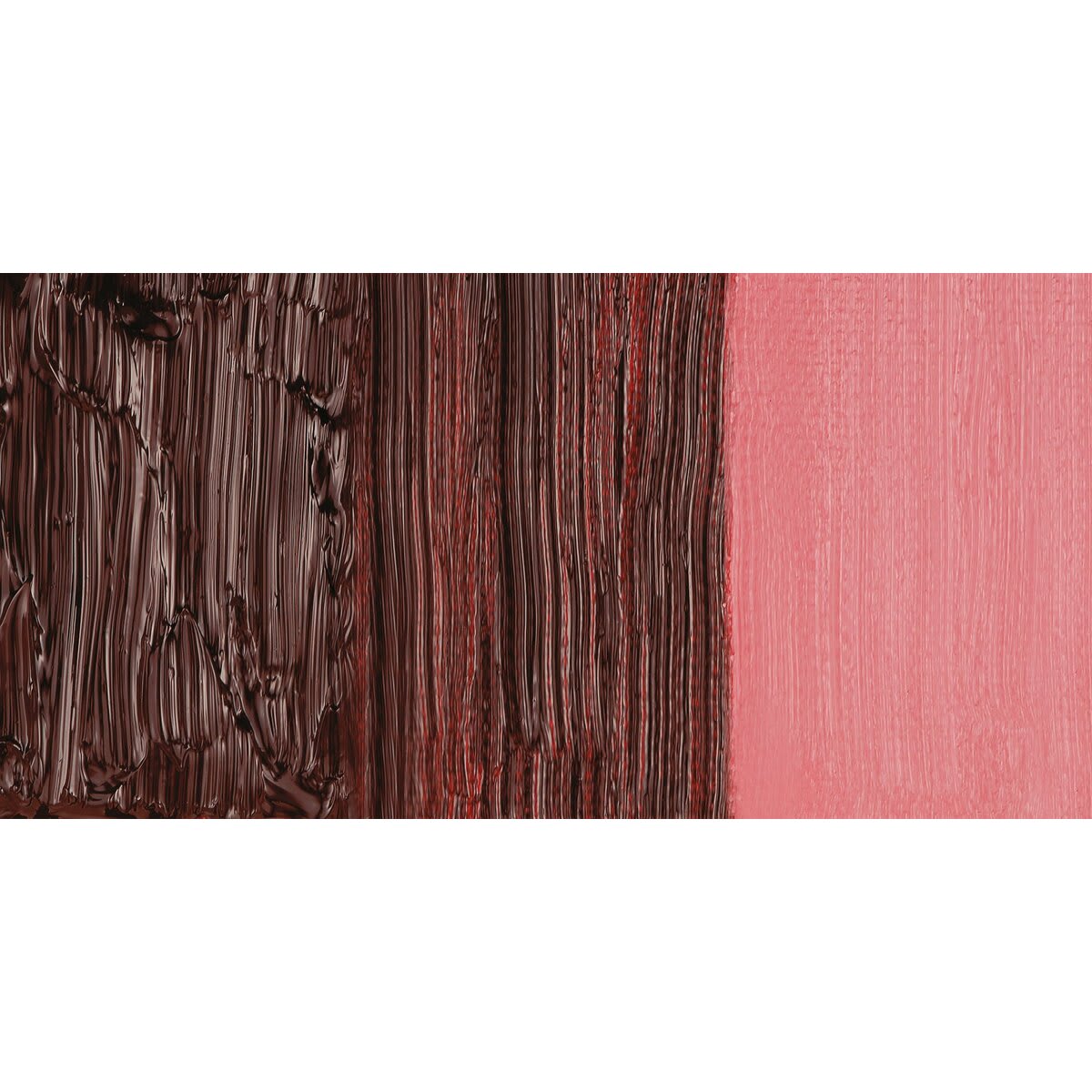 Daniel Smith Water-Soluble Oil - Quinacridone Burnt Scarlet swatch