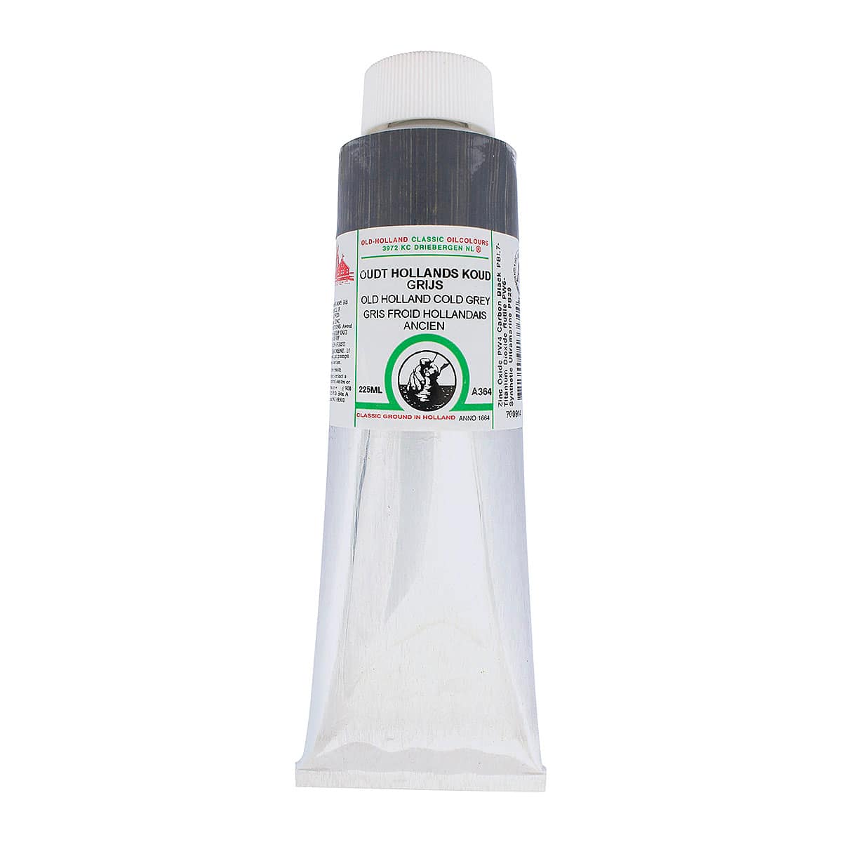 Old Holland Classic Oil Color - Old Holland Cold Grey, 225 ml tube