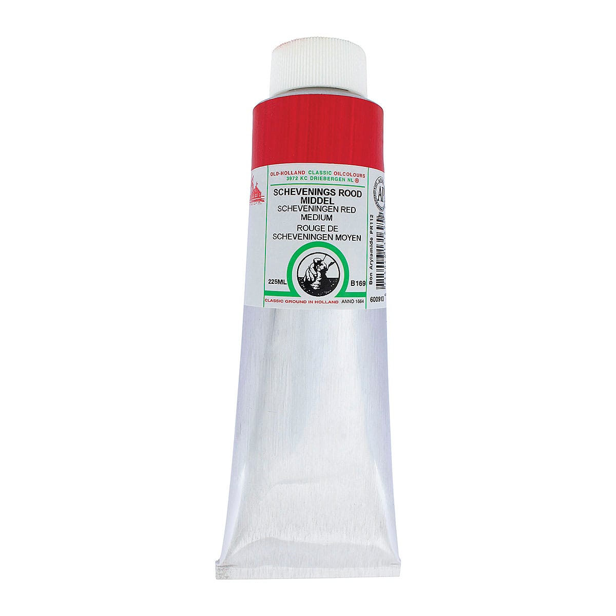 Old Holland Classic Oil Color - Scheveningen Red Medium, 225 ml tube