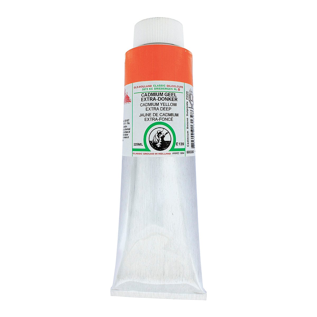 Old Holland Classic Oil Color - Cadmium Yellow Extra Deep, 225 ml tube