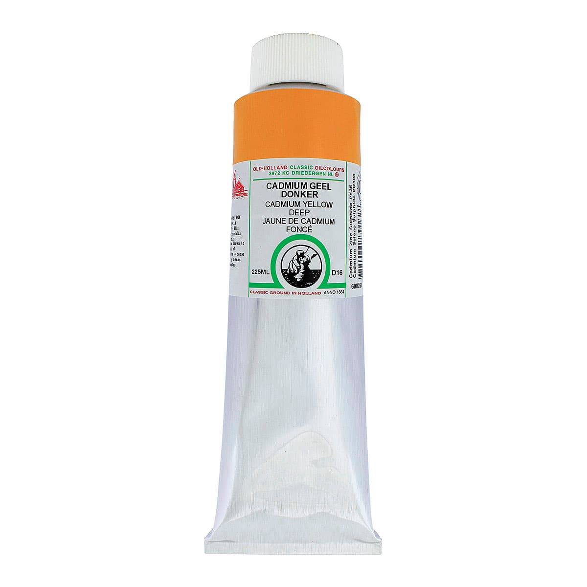 Old Holland Classic Oil Color - Cadmium Yellow Deep, 225 ml tube
