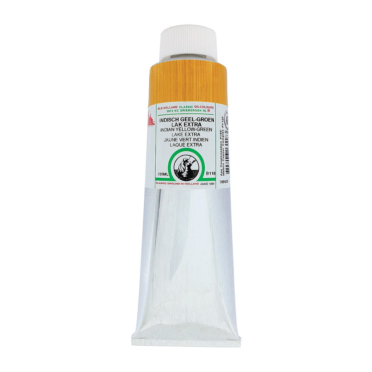 Old Holland Classic Oil Color - Indian Yellow Green Lake Extra, 225 ml tube