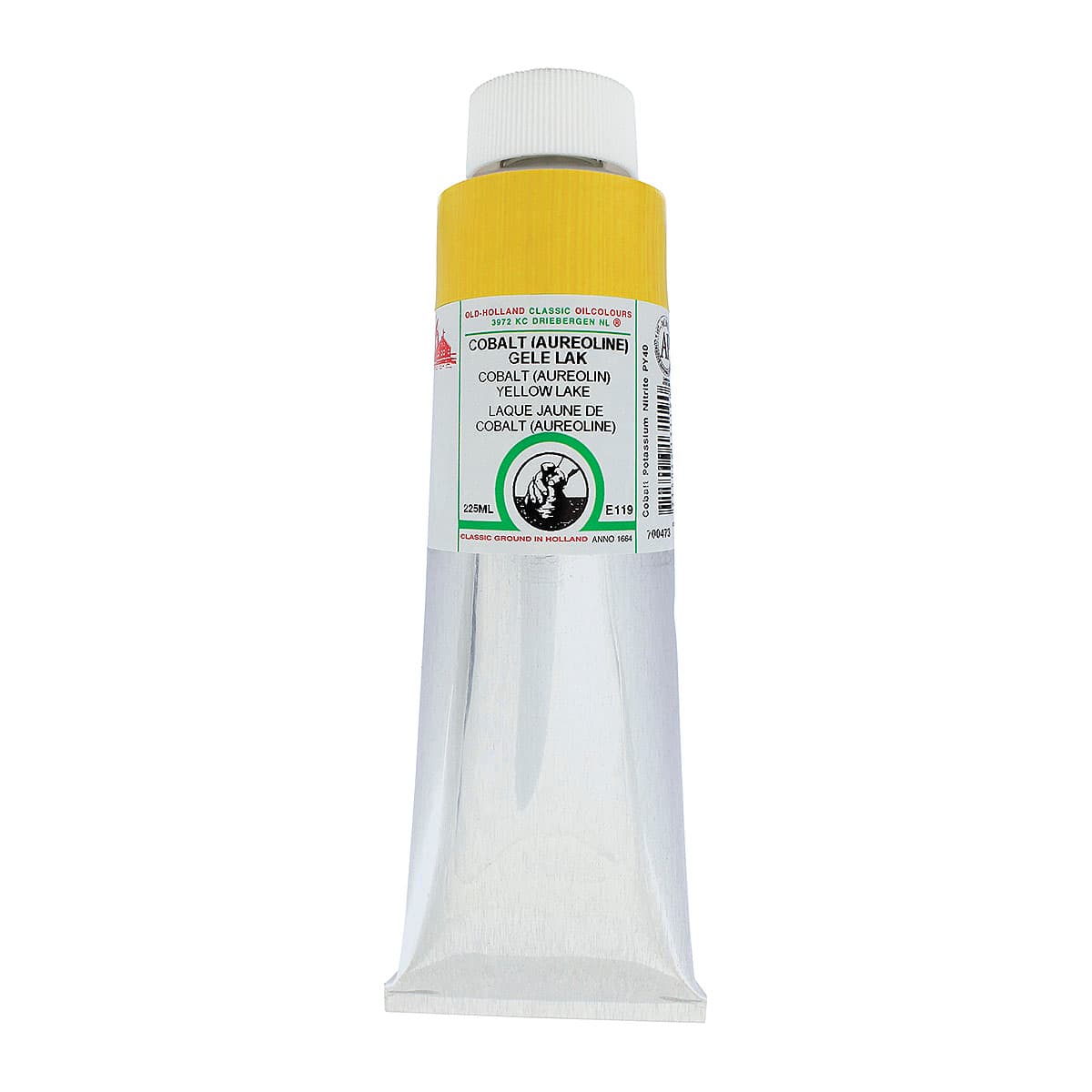 Old Holland Classic Oil Color - Cobalt (Aureolin) Yellow Lake, 225 ml tube