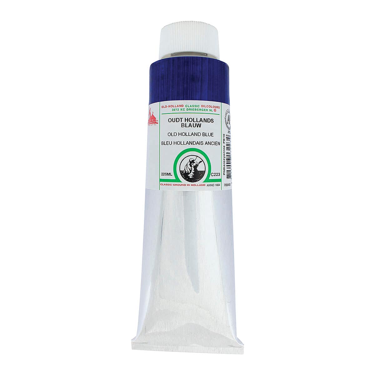 Old Holland Classic Oil Color - Old Holland Blue, 225 ml tube