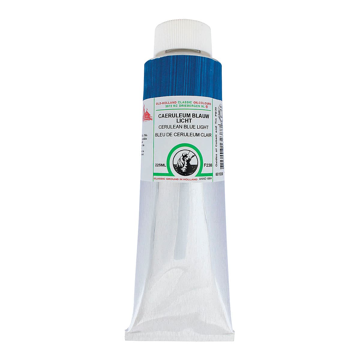 Old Holland Classic Oil Color - Cerulean Blue Light, 225 ml tube
