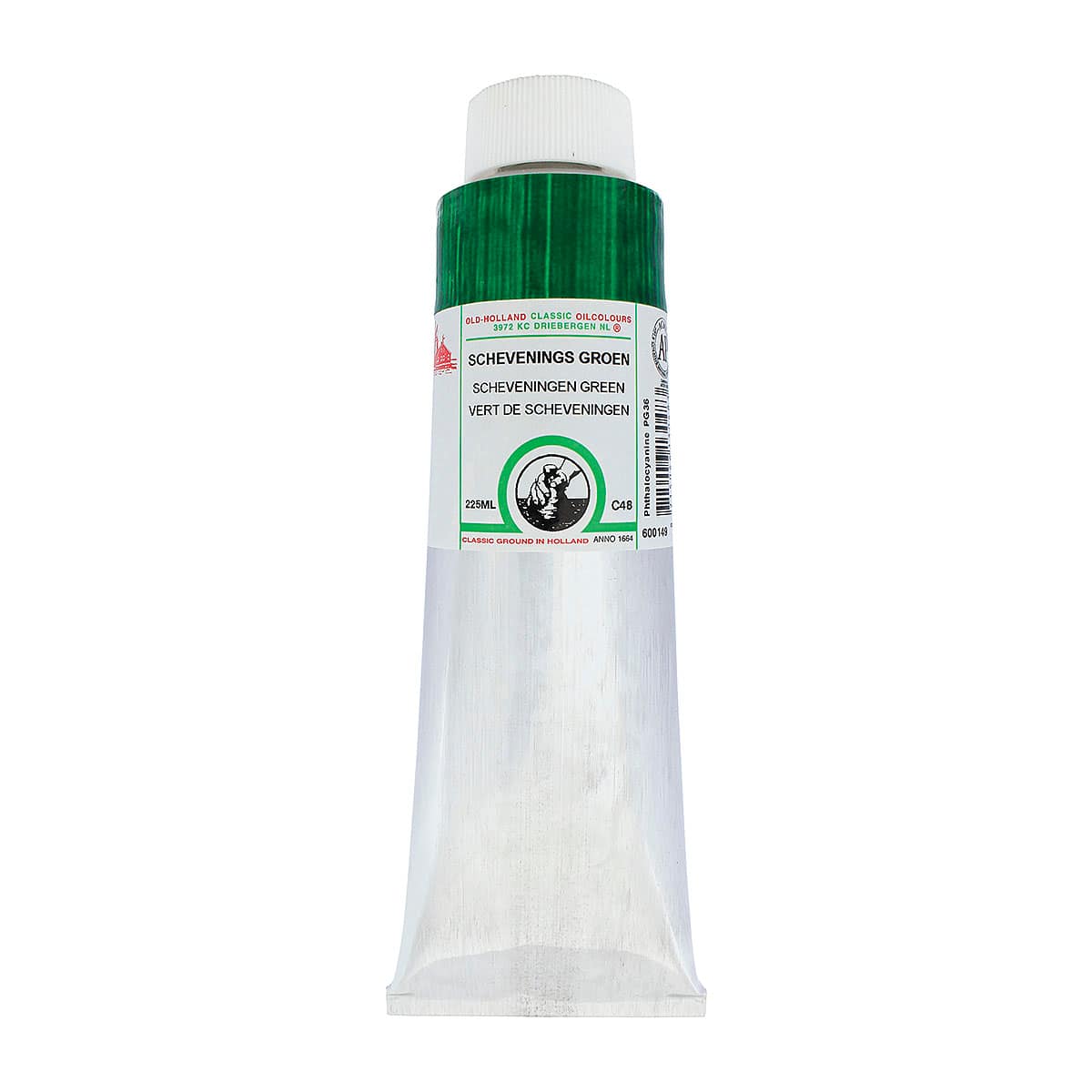 Old Holland Classic Oil Color - Scheveningen Green, 225 ml tube