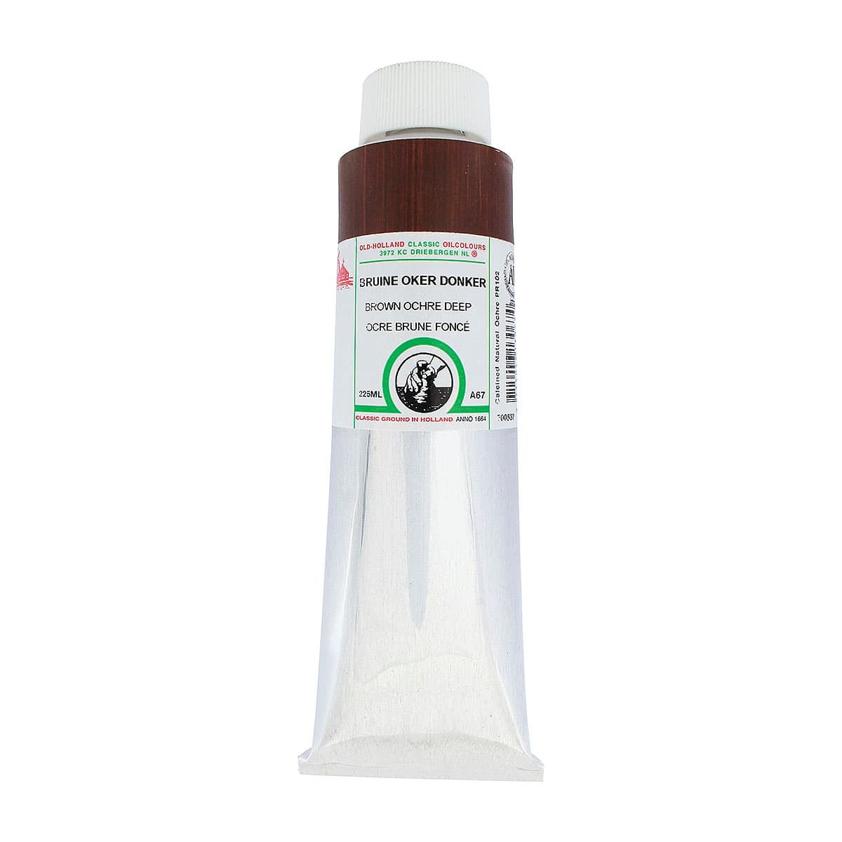 Old Holland Classic Oil Color - Brown Ochre Deep, 225 ml tube