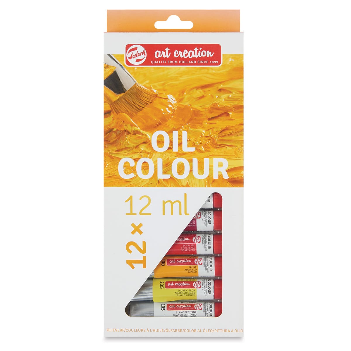 Talens Art Creation Oil Set - Set of 12, 12 ml Tubes (In packaging)