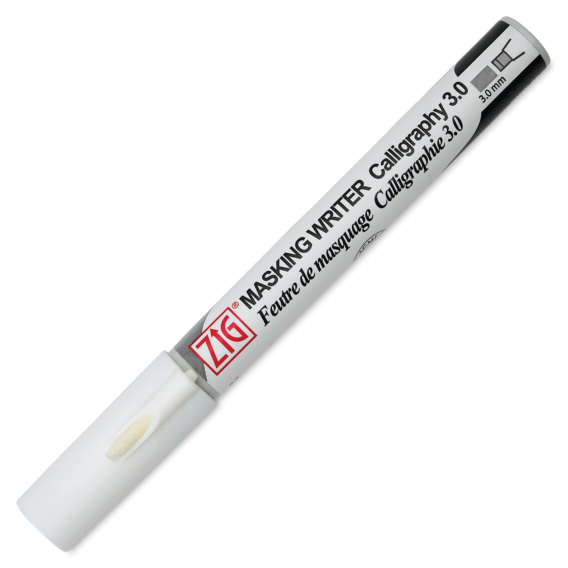 Kuretake Zig Masking Writer - Calligraphy, cap on