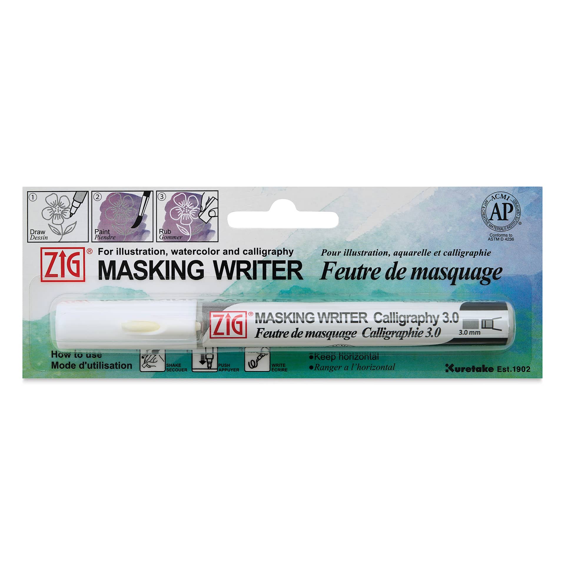 Kuretake Zig Masking Writer - Calligraphy, front of packaging