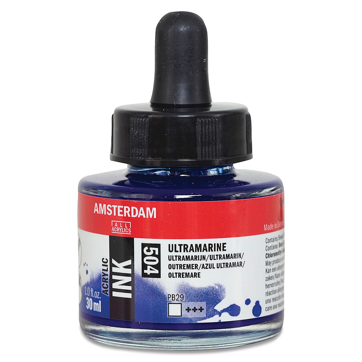 Amsterdam Acrylic Ink - Ultramarine, 30 ml