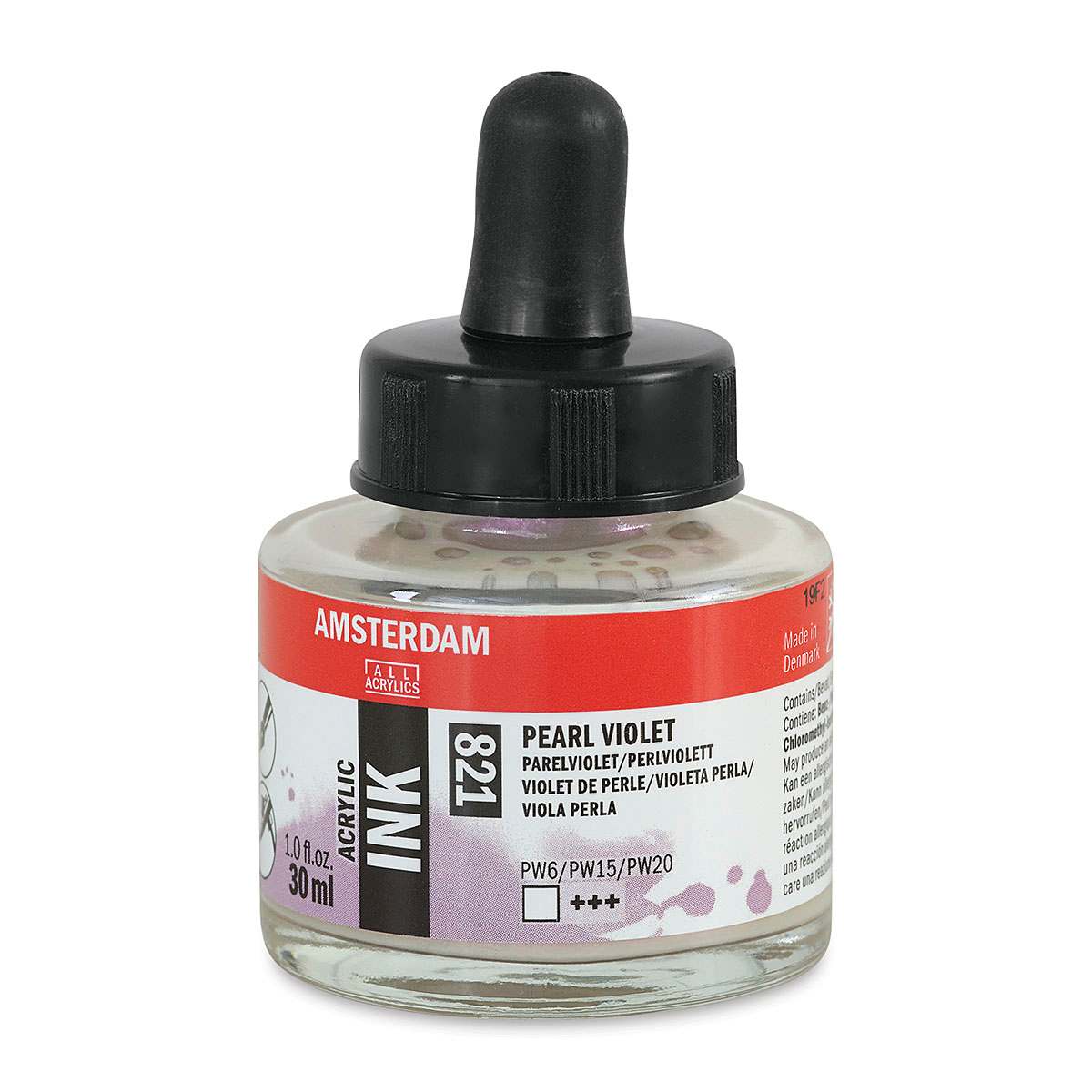 Amsterdam Acrylic Ink - Pearl Violet, 30 ml