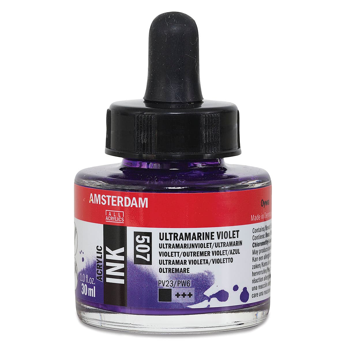 Amsterdam Acrylic Ink - Ultramarine Violet, 30 ml