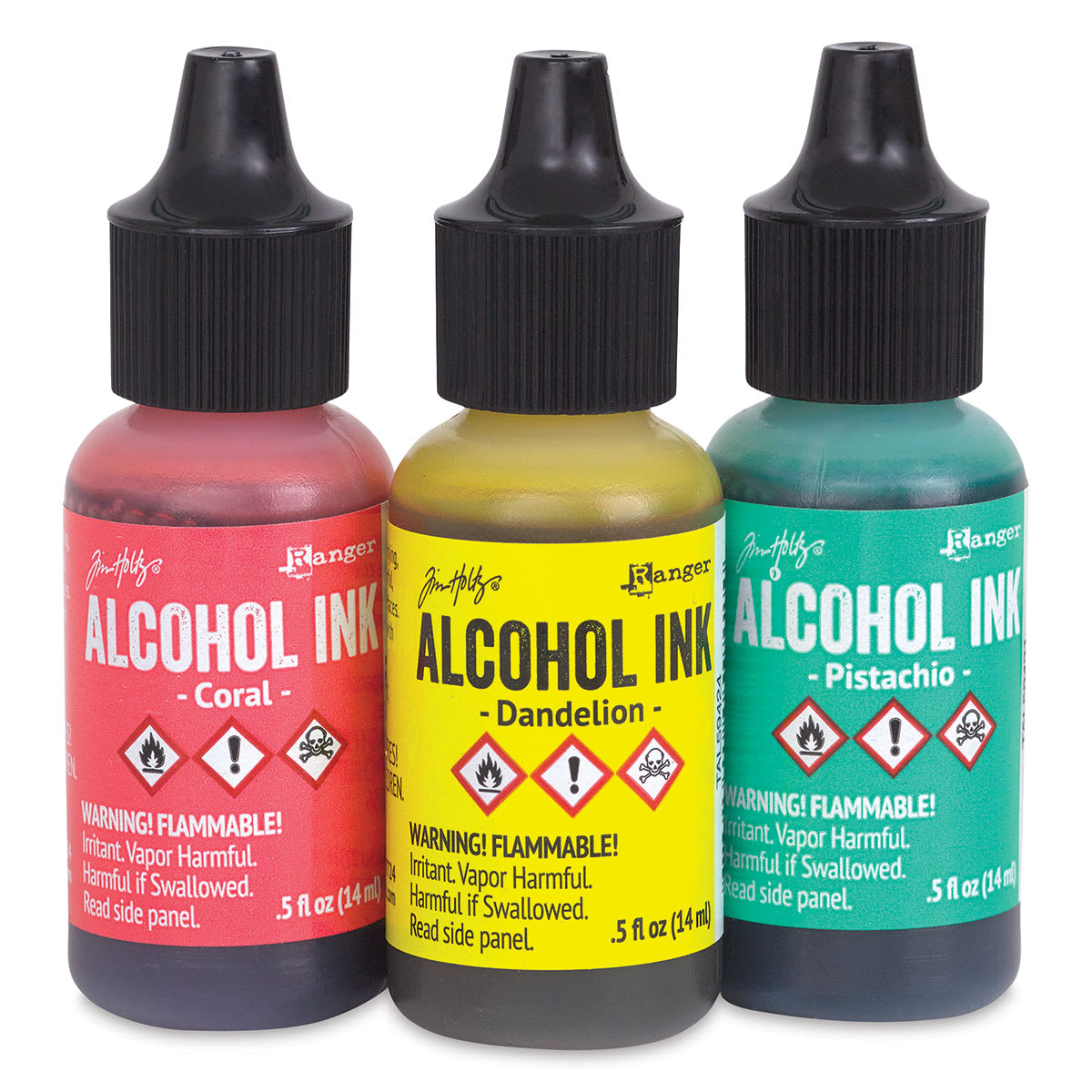 Ranger Tim Holtz Alcohol Inks - Key West, Set of 3