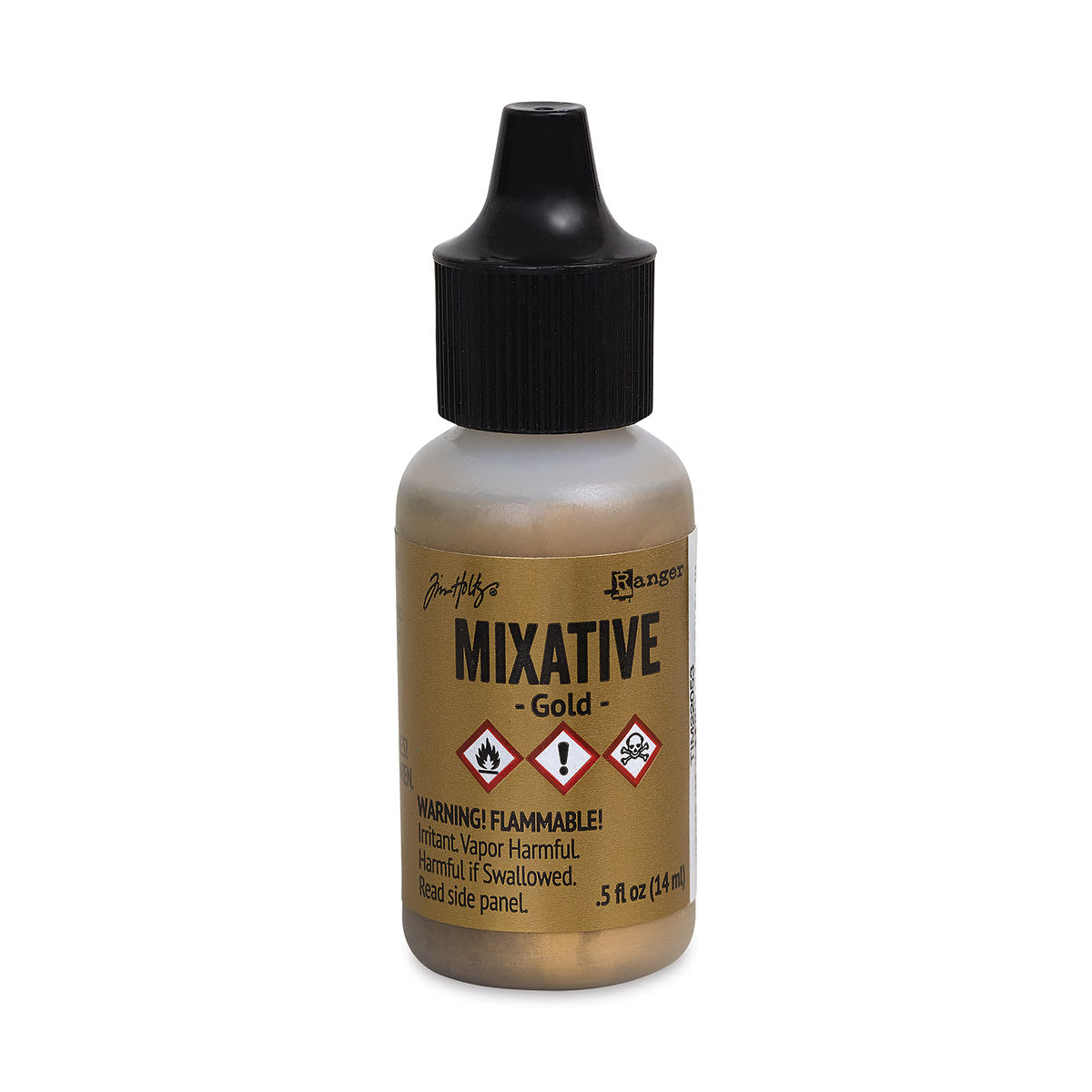 Ranger Tim Holtz Alcohol Ink Mixative - Gold, 0.5 oz