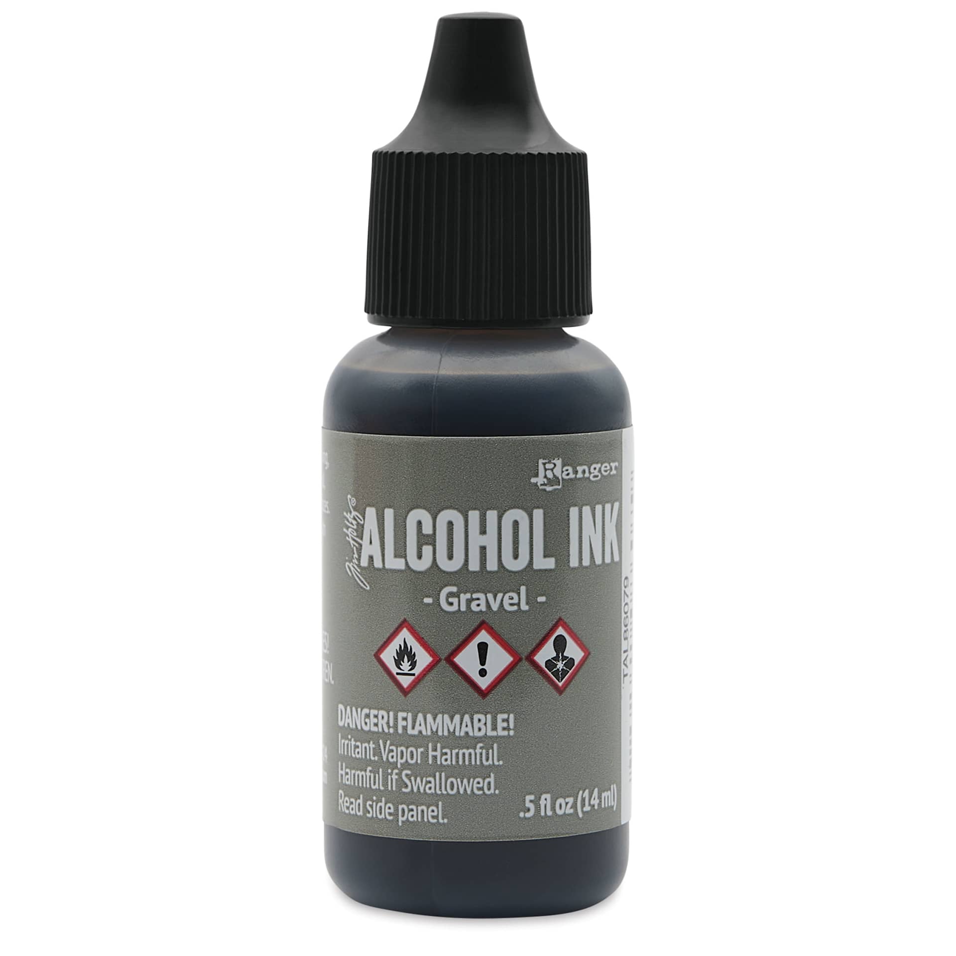 Ranger Tim Holtz Alcohol Ink - Gravel, 05 oz, bottle