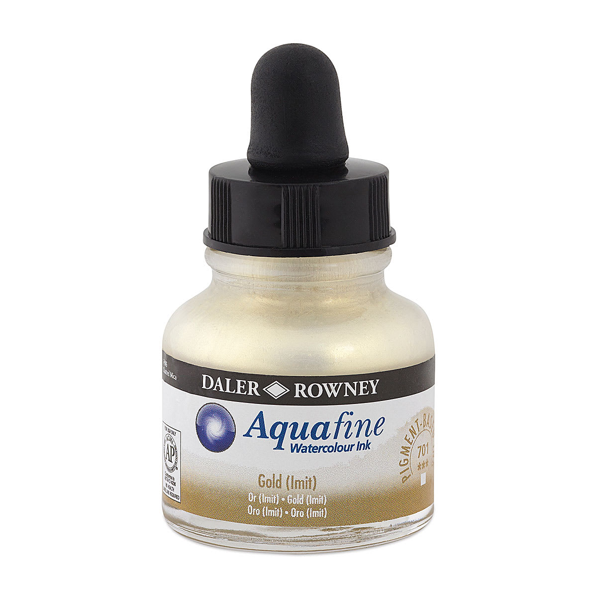Daler-Rowney Aquafine Watercolour Ink - Gold