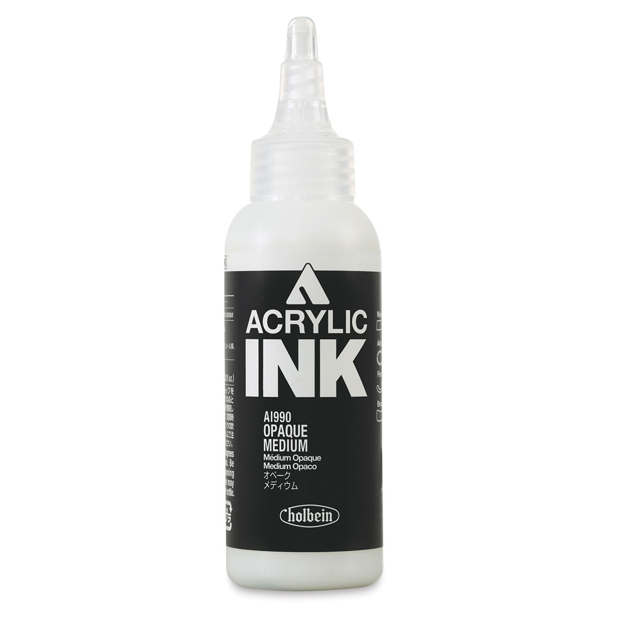 Holbein Acrylic Ink - Opaque Medium, 100 ml - front