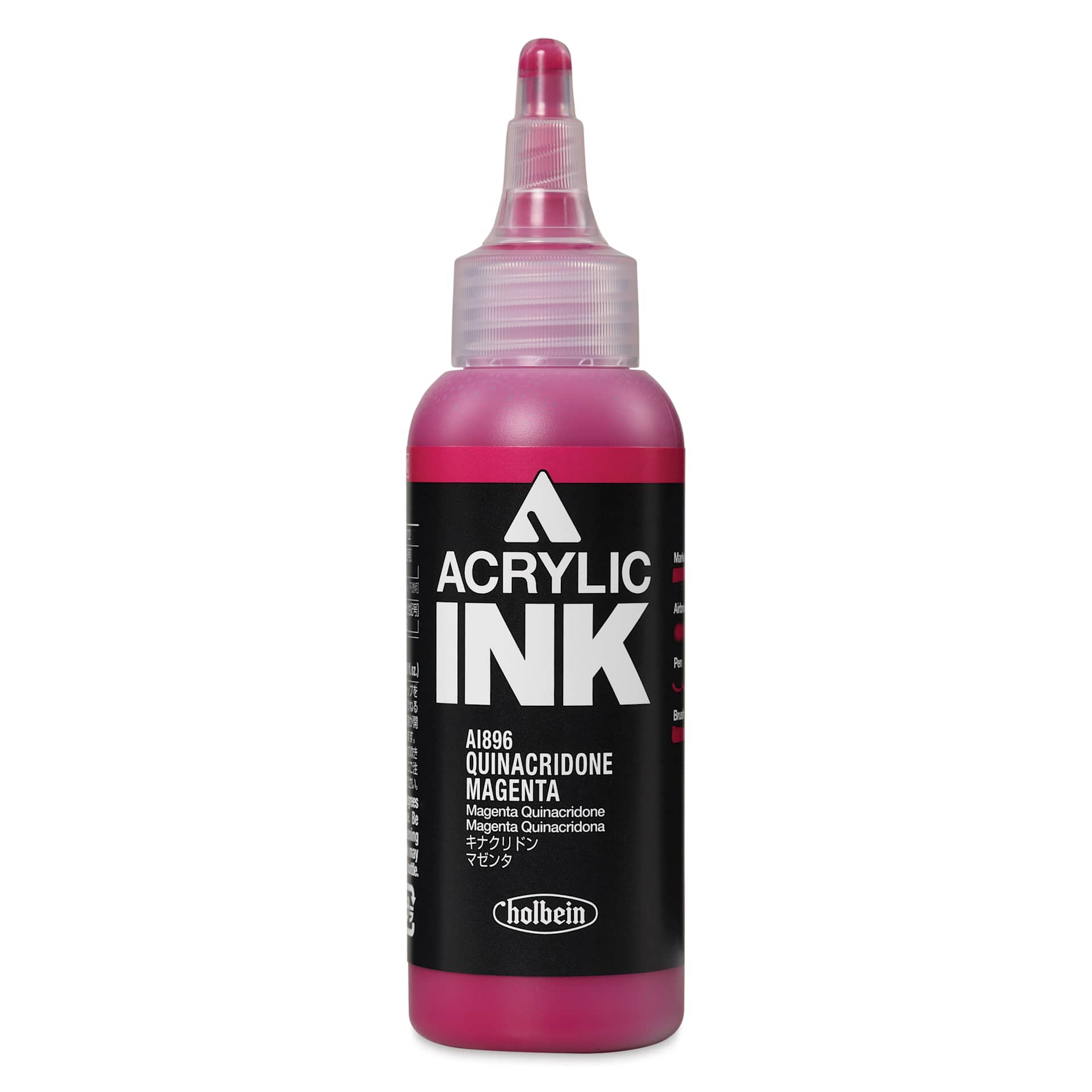 Holbein Acrylic Ink - Quinacridone Magenta, 100 ml