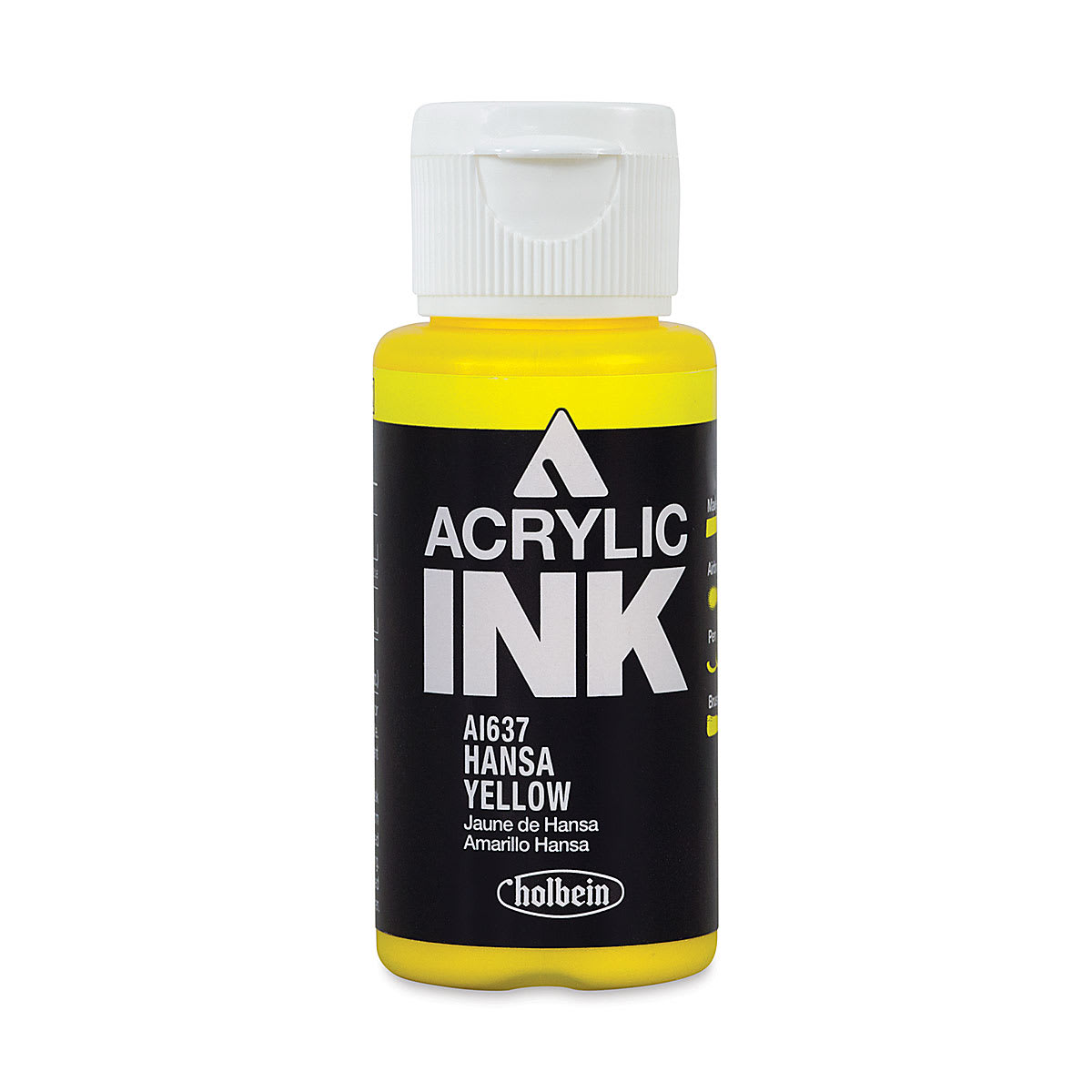 Holbein Acrylic Ink - Hansa Yellow, 30 ml