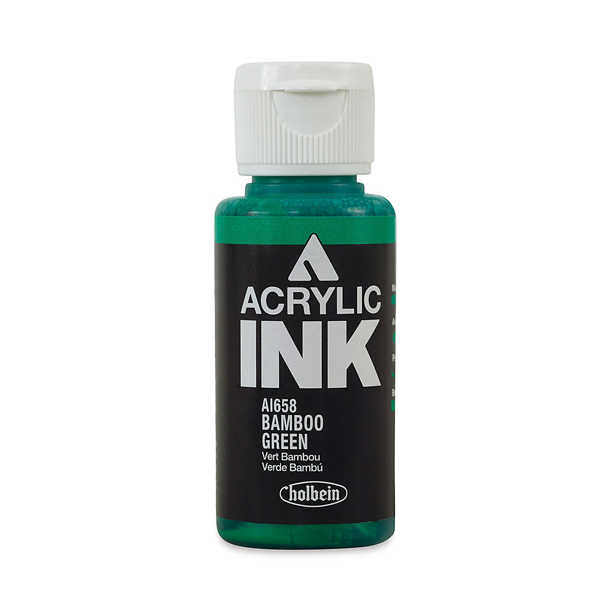 Holbein Acrylic Ink - Bamboo Green, 30 ml