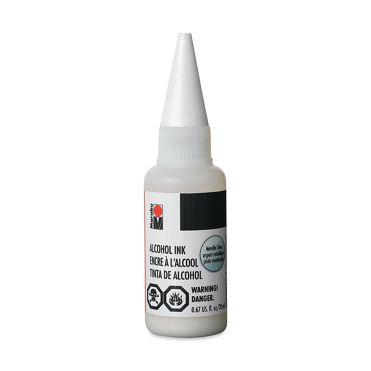 Marabu Alcohol Ink - 792 Metallic Silver