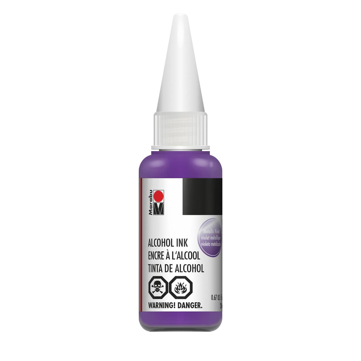 Alcohol Ink Metallic Violet