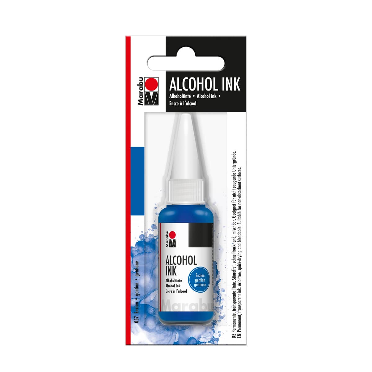 Alcohol Ink Gentian