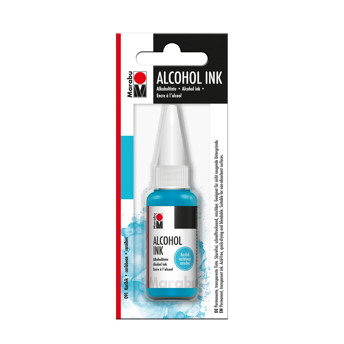 Alcohol Ink Caribbean