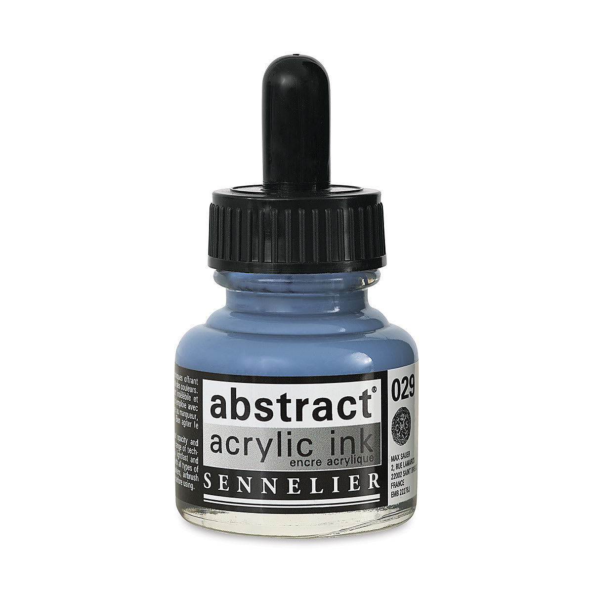 Sennelier Abstract Acrylic Ink - Iridescent Silver, 1 oz
