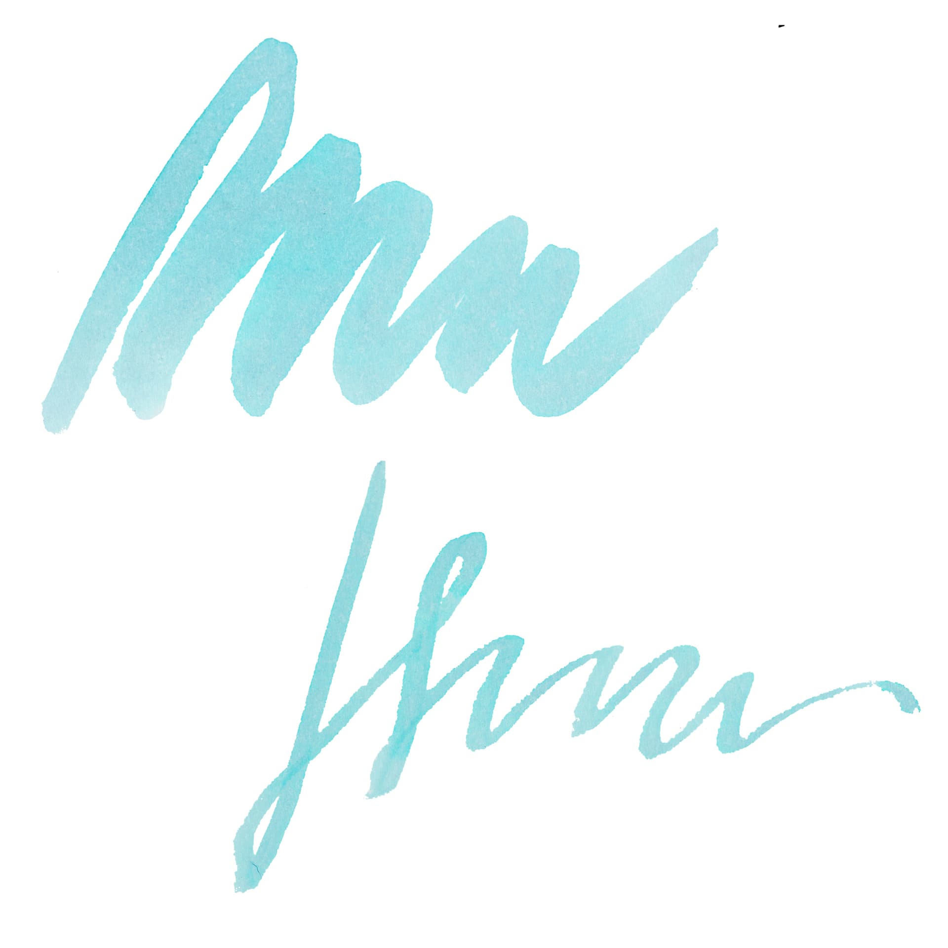 Ferris Wheel Press Fountain Pen Ink - Blue Yosemite Falls, 38 ml, swatch