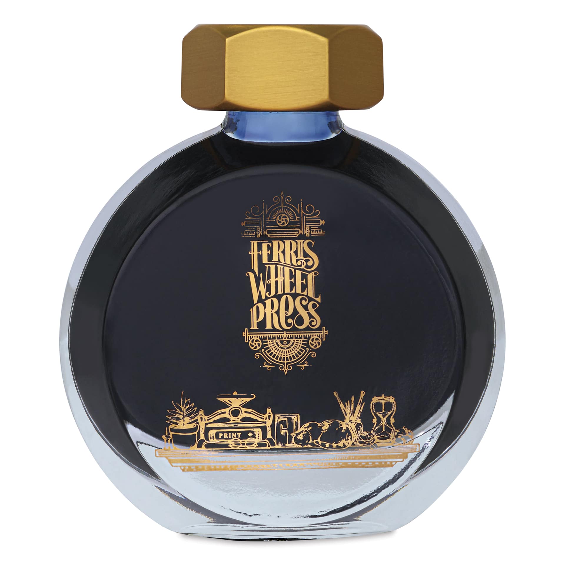 Ferris Wheel Press Fountain Pen Ink - Harlequin, 38 ml, front of the packgaing
