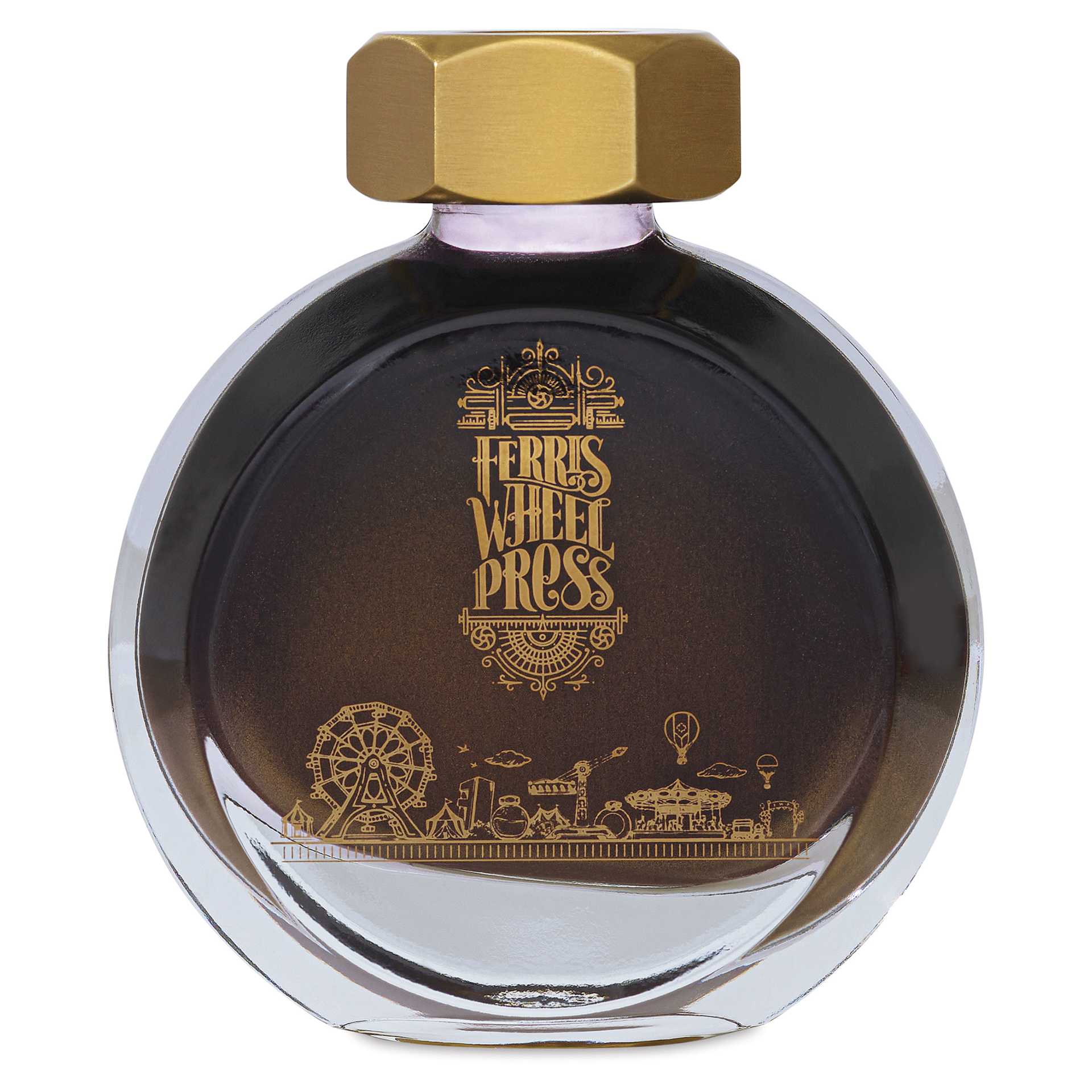 Ferris Wheel Press Fountain Pen Ink - Queen Allium, 38 ml, front of the bottle