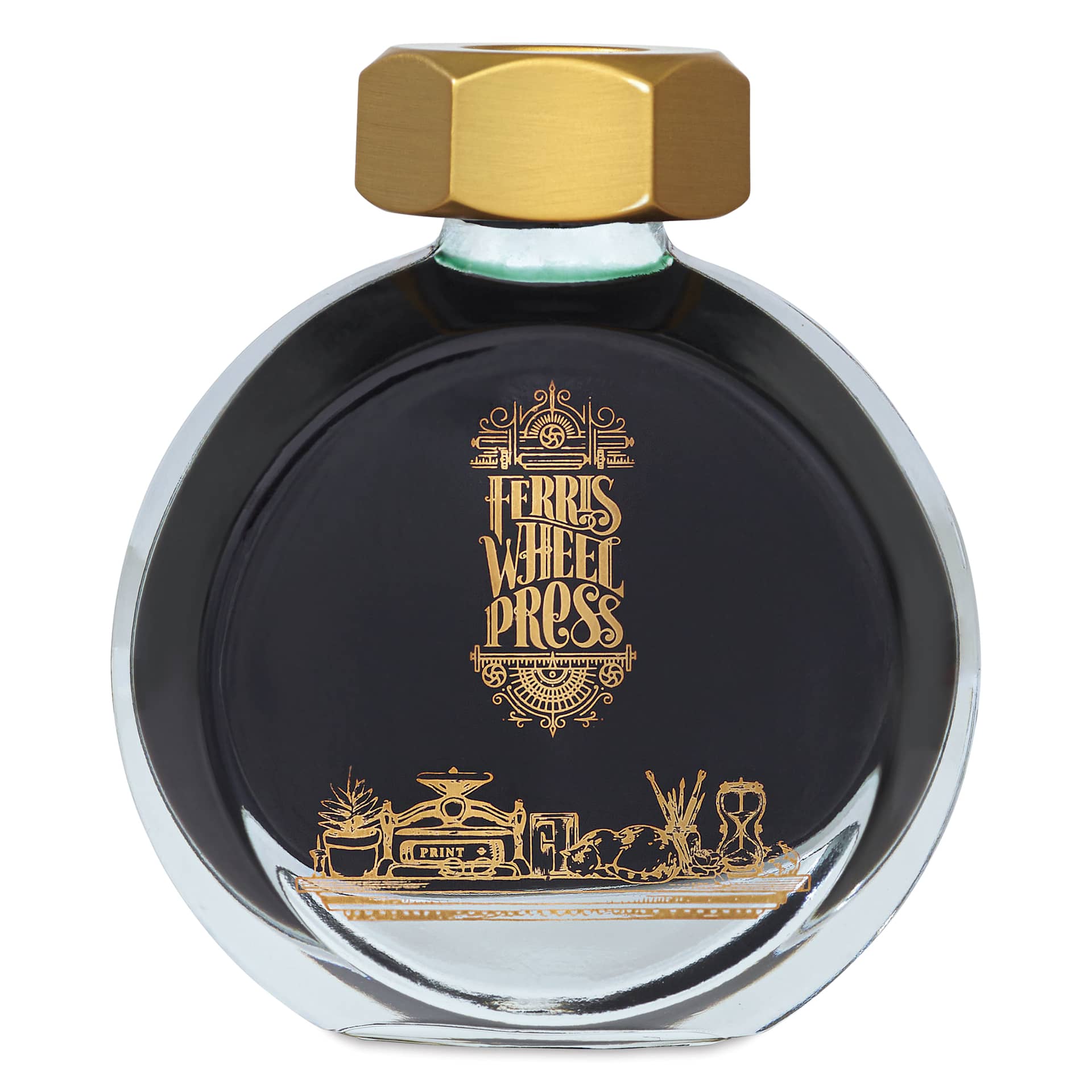 Ferris Wheel Press Fountain Pen Ink - Spruce County Post, 38 ml, front of the packaging