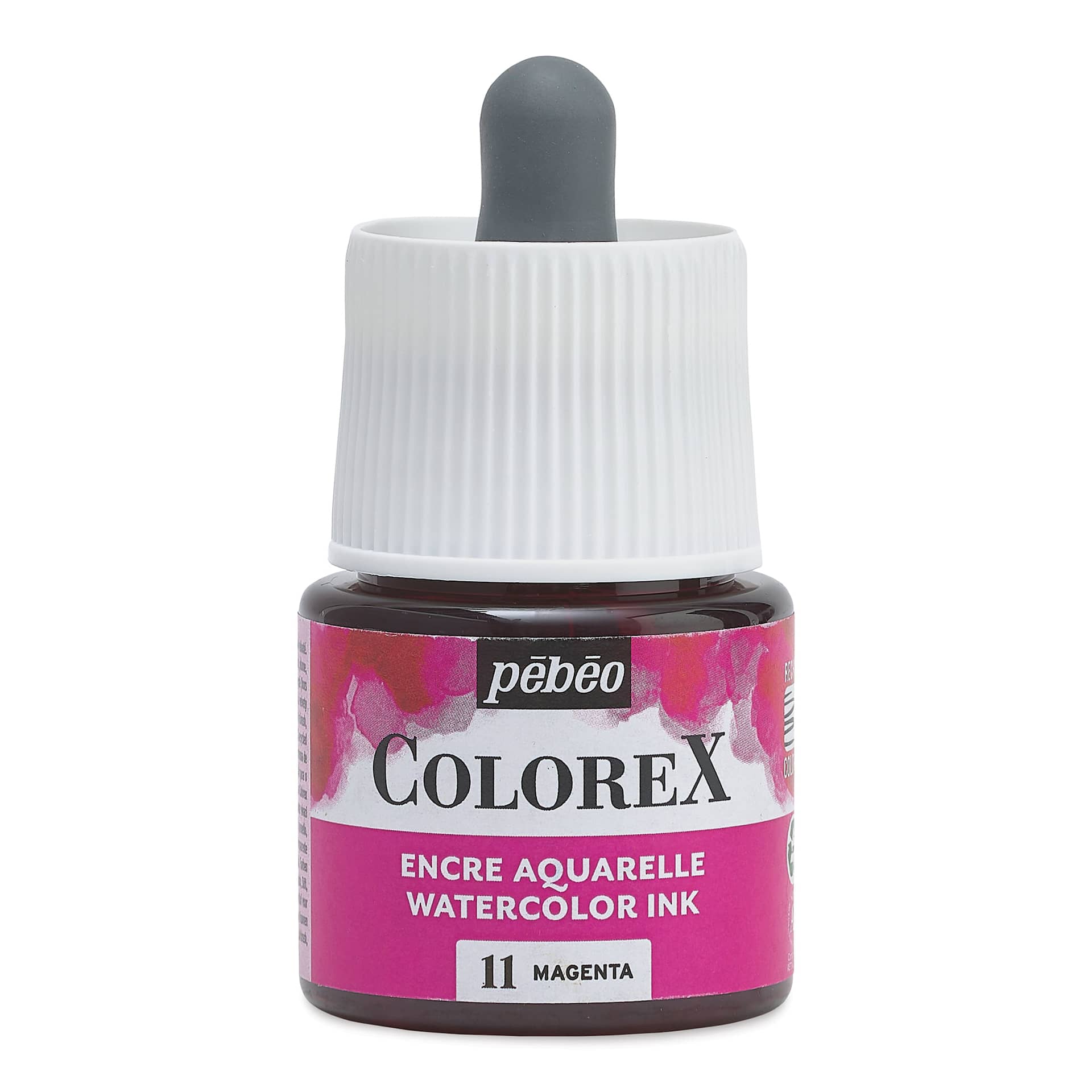 Pebeo Colorex Inks - Magenta, 45 ml, front of bottle