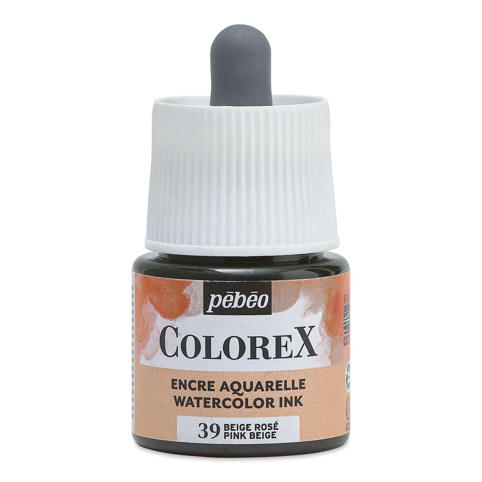 Pebeo Colorex Inks - Pink Beige, 45 ml, front of bottle