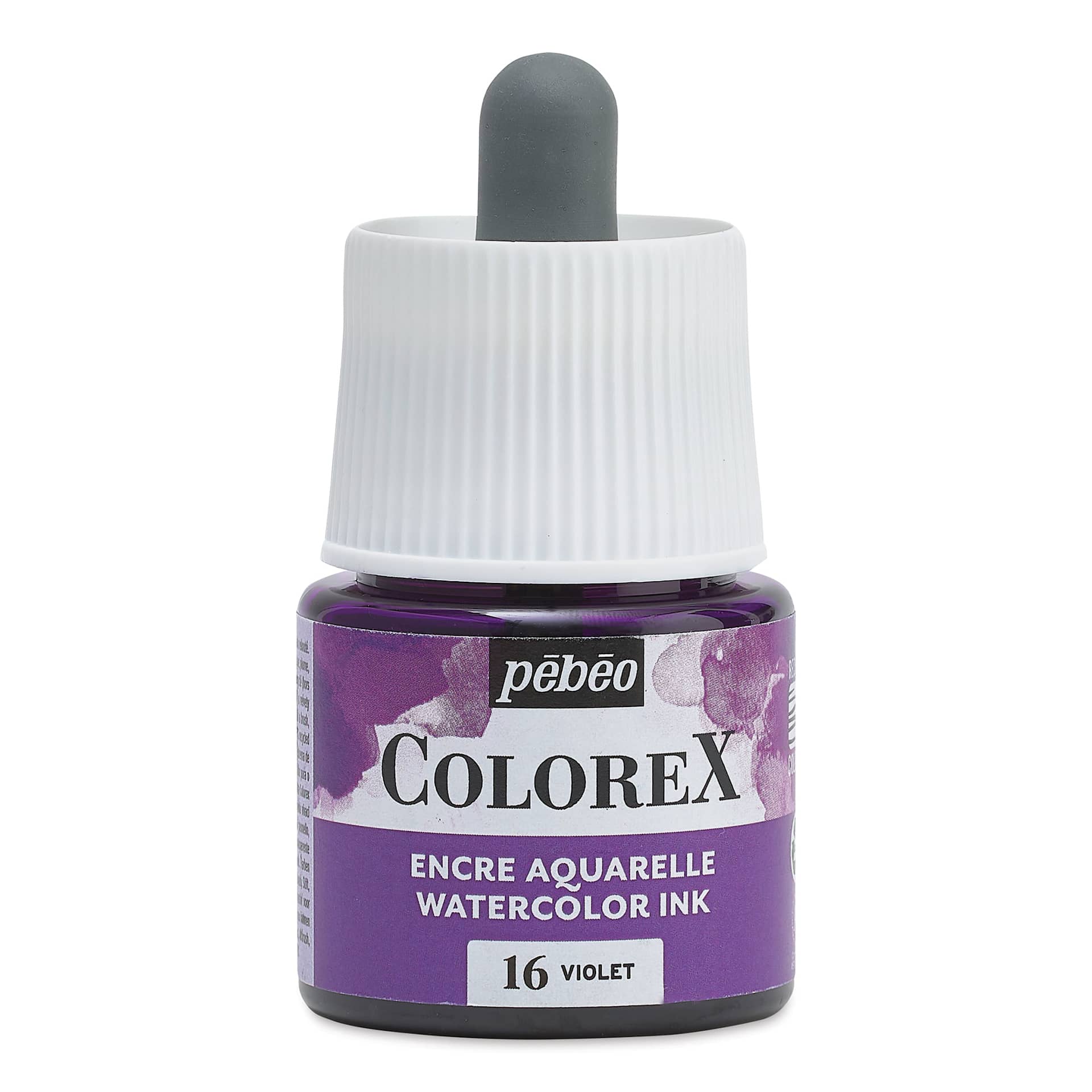 Pebeo Colorex Inks - Violet, 45 ml, front of bottle