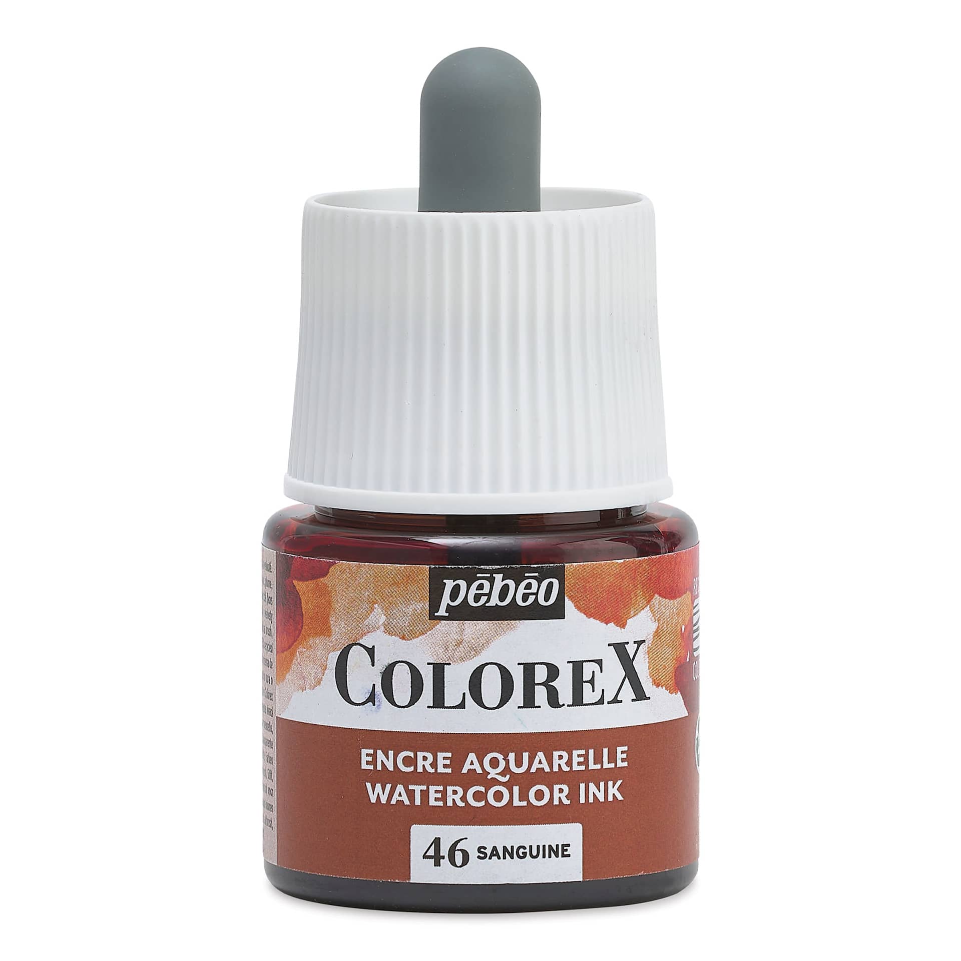 Pebeo Colorex Inks - Sanguine, 45 ml, front of bottle