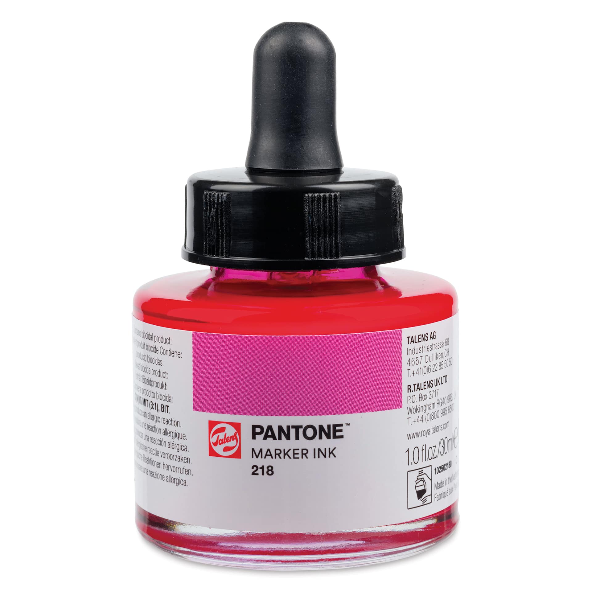 Talens Pantone Marker Ink Refill - 218, 30 ml