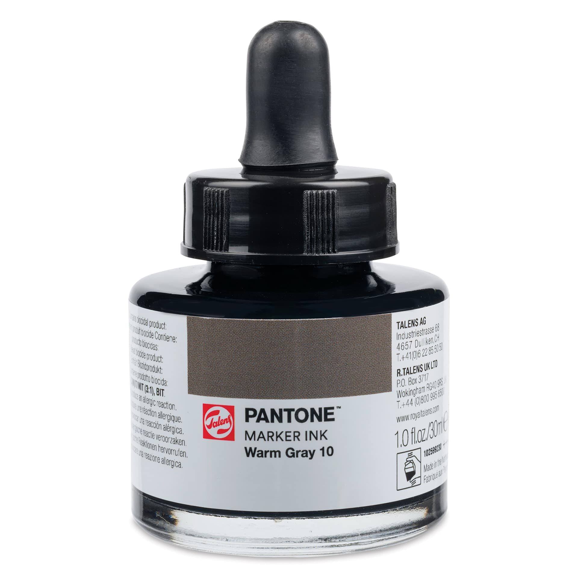 Talens Pantone Marker Ink Refill - Warm Gray 10, 30 ml