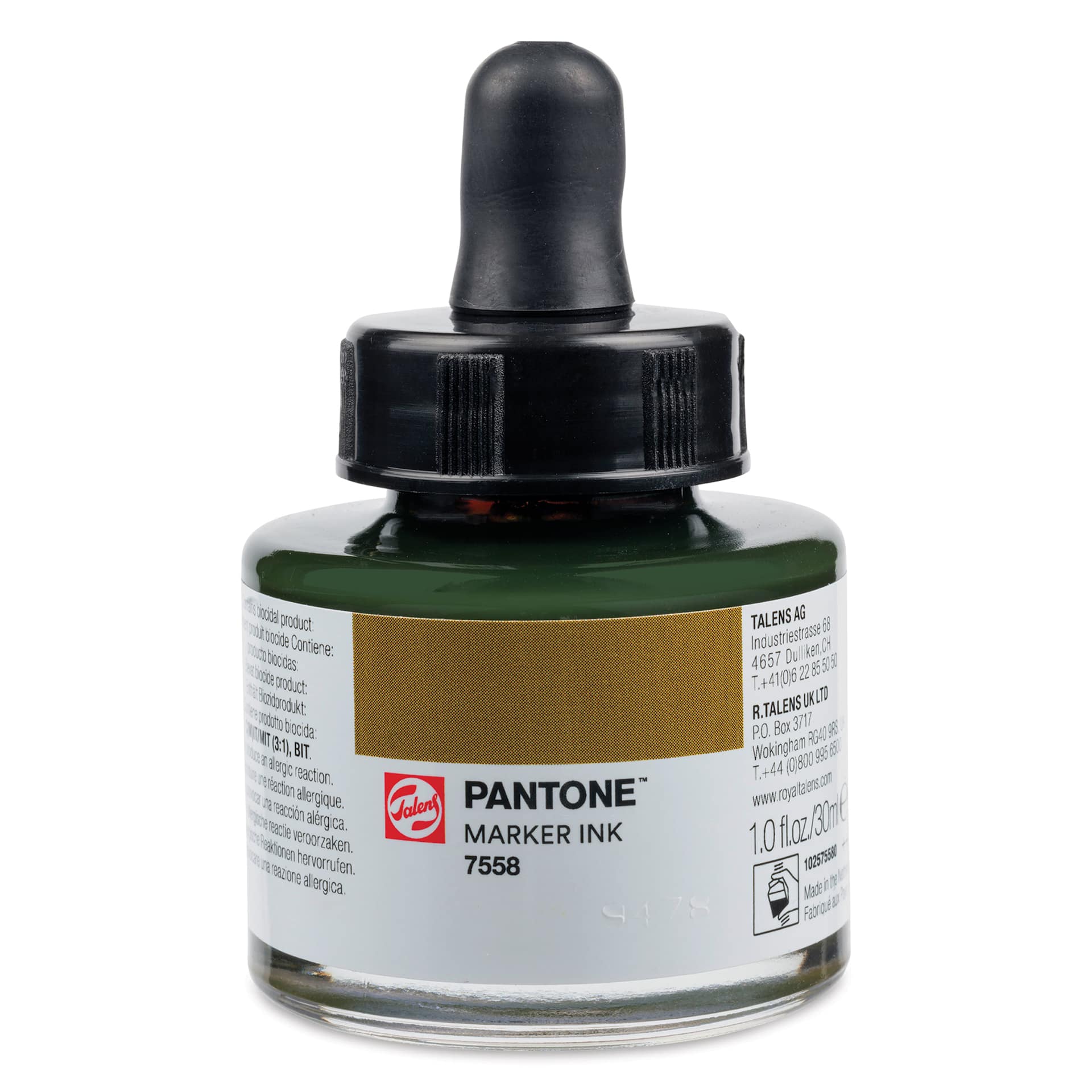 Talens Pantone Marker Ink Refill - 7558, 30 ml