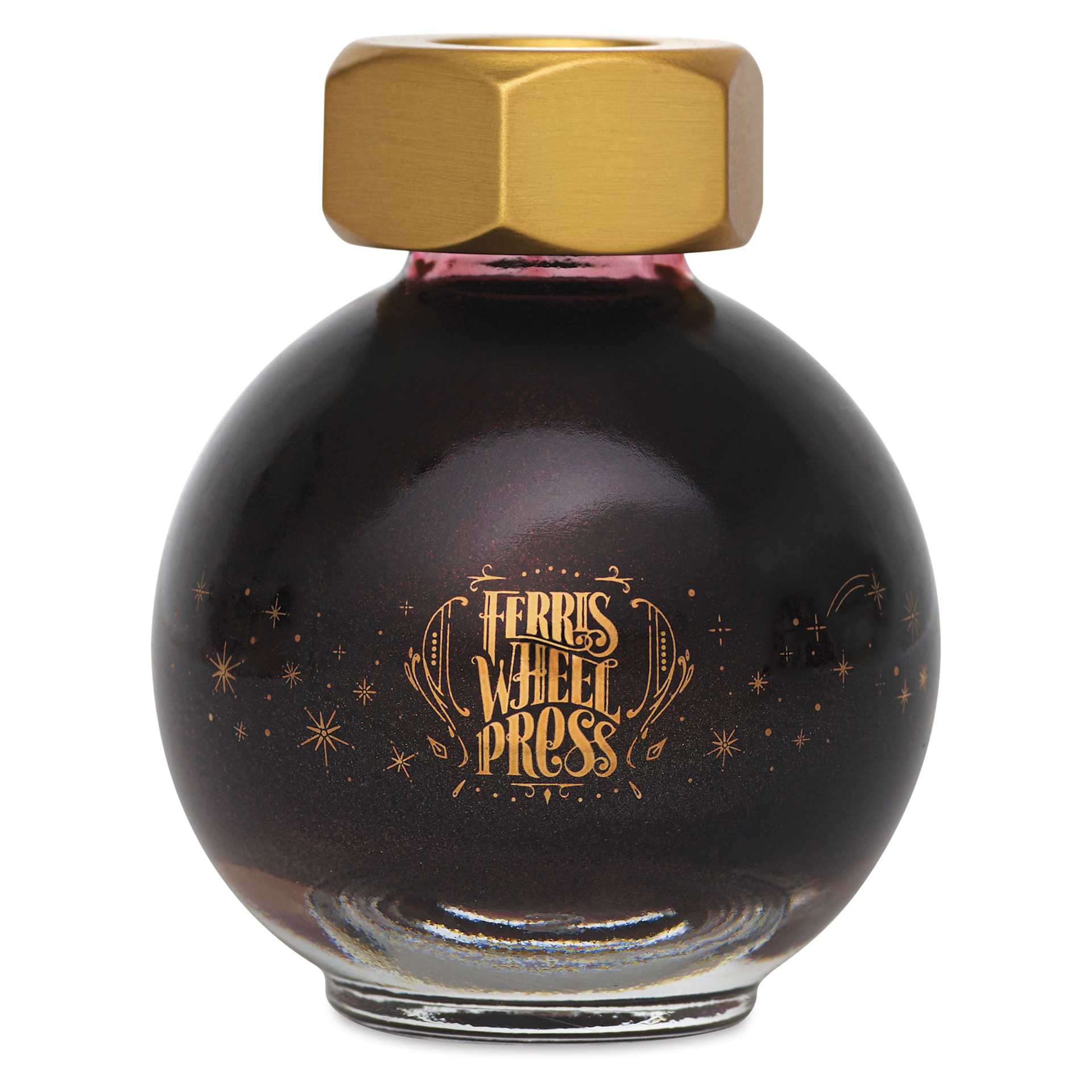 Ferris Wheel Press Ferritales Fountain Pen Ink - Billowing Blush, 20 ml, front of the bottle