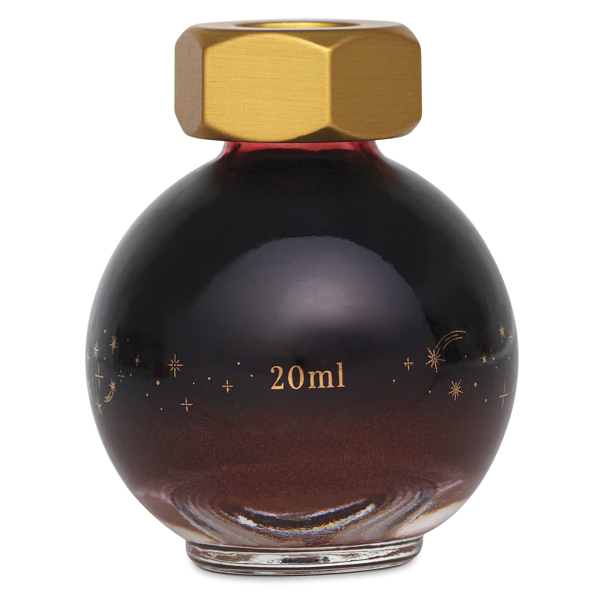 Ferris Wheel Press Ferritales Fountain Pen Ink - Ambrosia Indulgence, 20 ml, back of the bottle