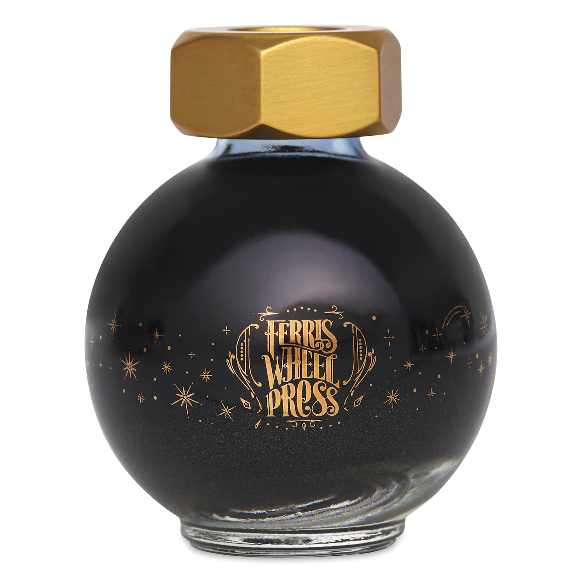 Ferris Wheel Press Ferritales Fountain Pen Ink - Glistening Glass, 20 ml, front of the bottle