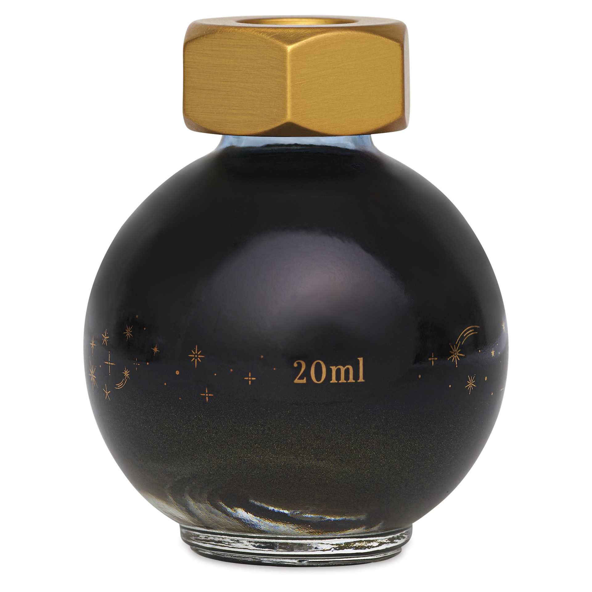 Ferris Wheel Press Ferritales Fountain Pen Ink - Glistening Glass, 20 ml, back of the bottle