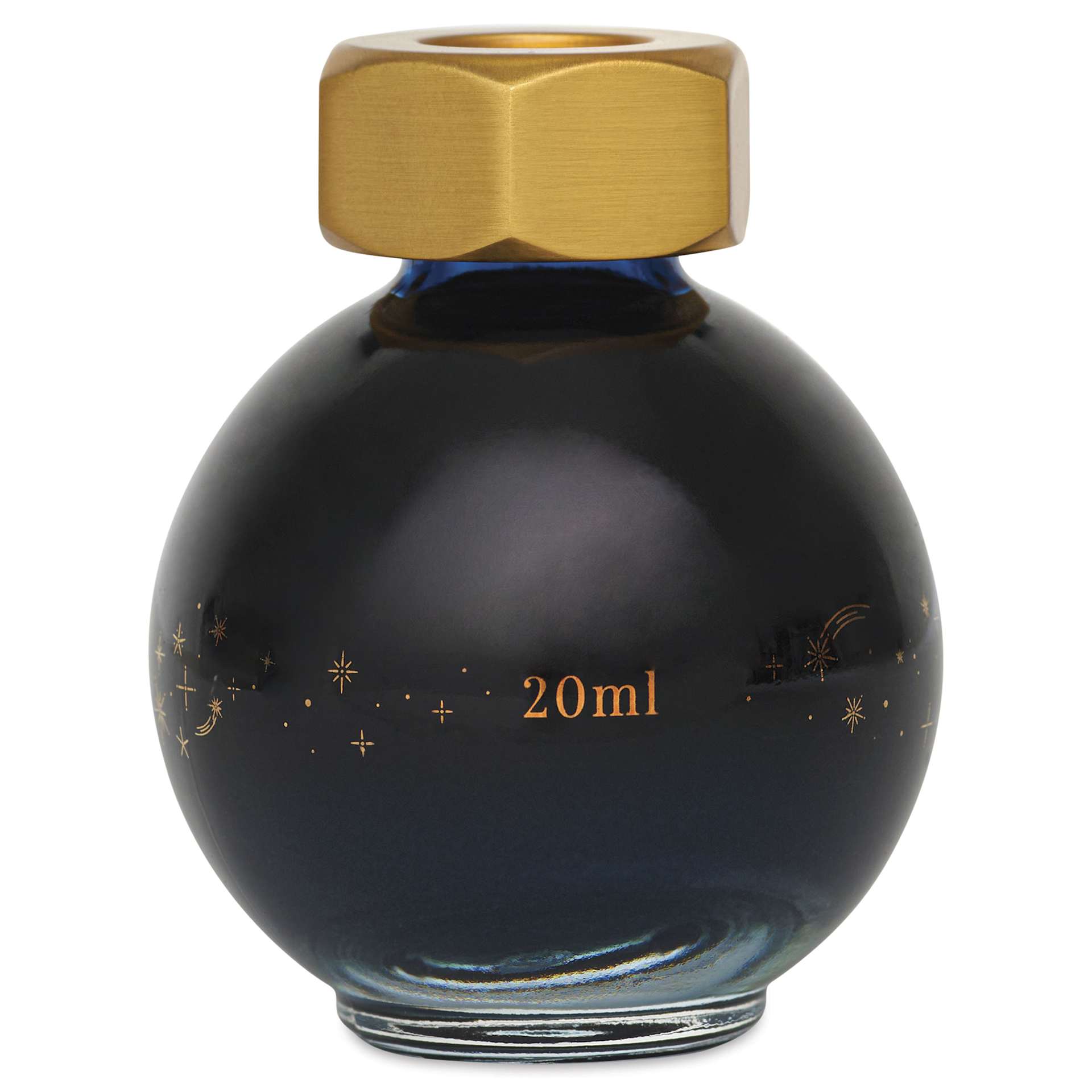 Ferris Wheel Press Ferritales Fountain Pen Ink - Lapis Lullabies, 20 ml, back of the packaging