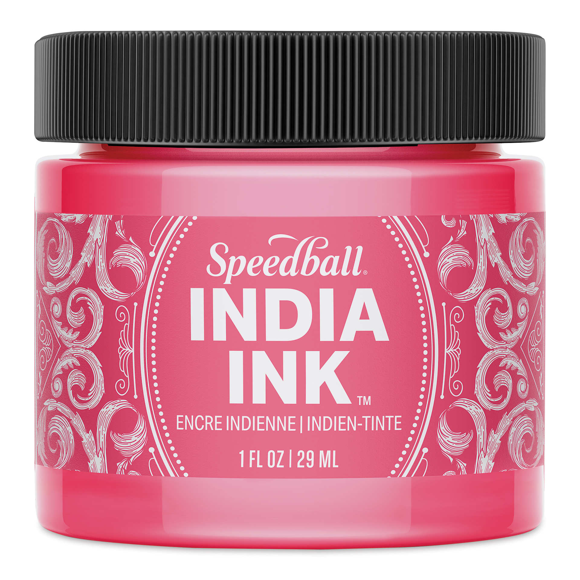 Speedball India Ink - Pink Tourmaline, 1 oz