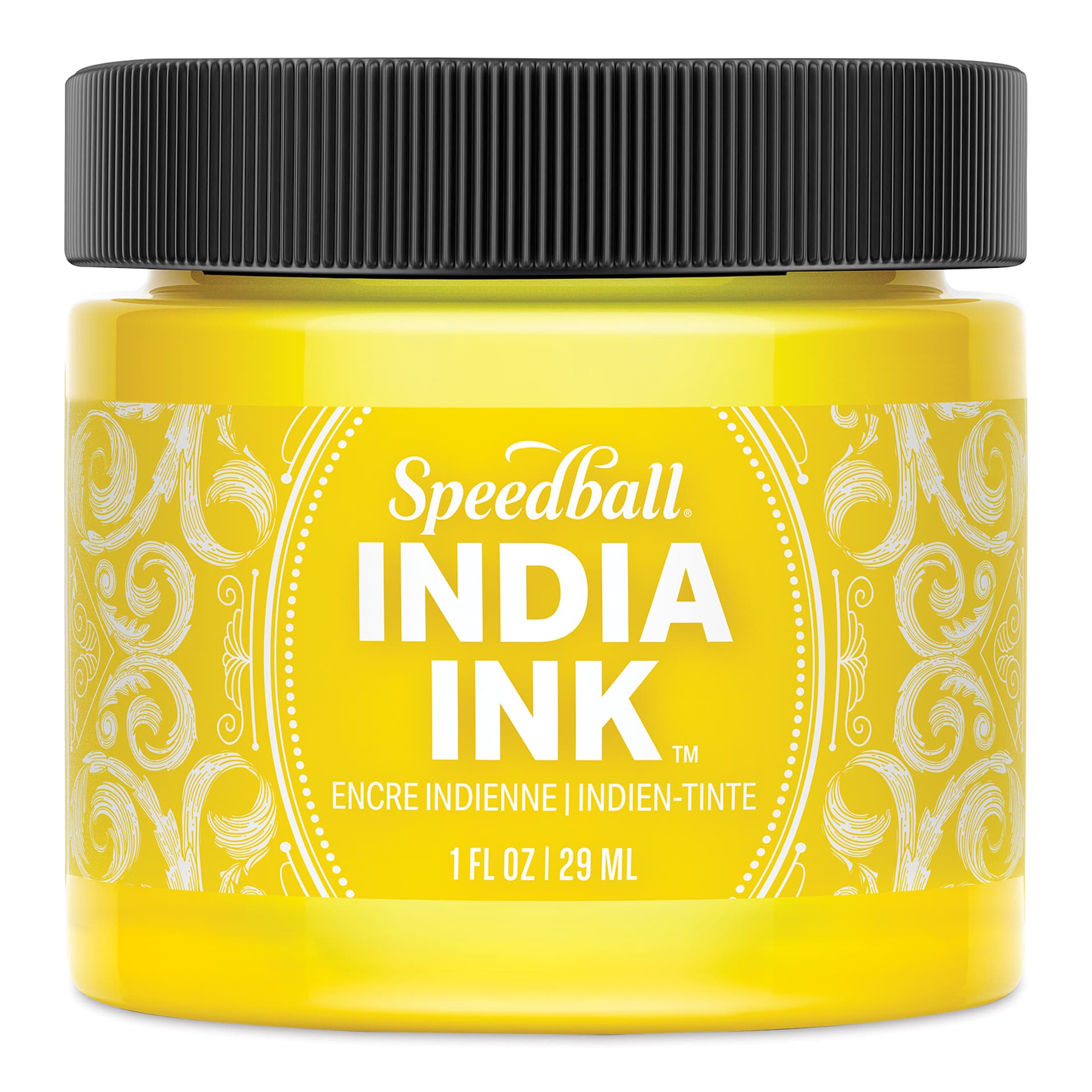 Speedball India Ink - Canary, 1 oz