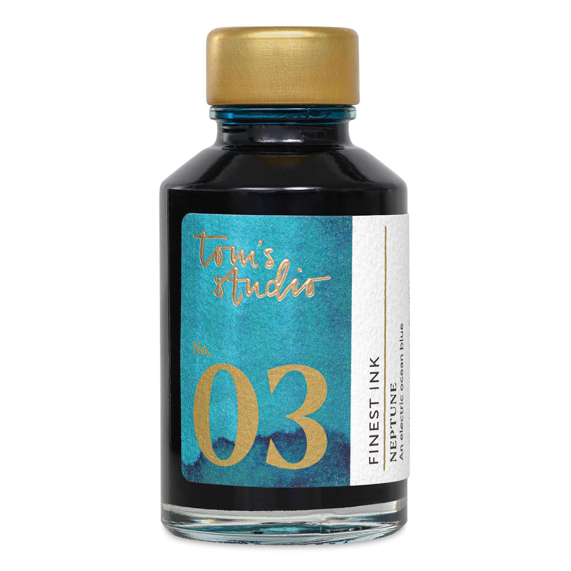 Tom's Studio Fountain Pen Ink - 50 ml, Neptune