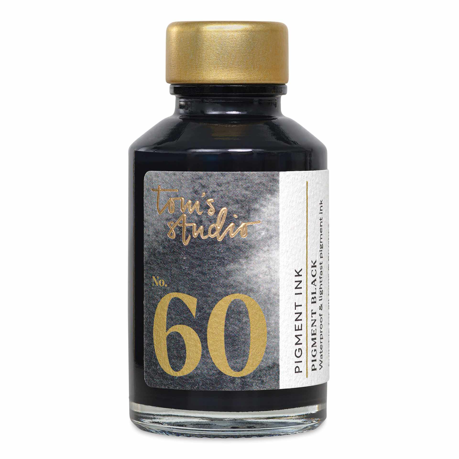 Tom’s Studio No. 60 Pigment Black Fountain Pen Ink - 50 ml